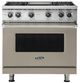 Viking® 5 Series 36'' Nantucket Sealed Burner Pro Style Gas Range-0