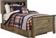 Signature Design by Ashley® Trinell 2-Piece Brown Twin Bookcase Bed Set-1