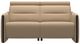 Stressless® by Ekornes® Emily Beige Power Reclining Loveseat with Wood Base-0
