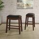 Elements International Fiesta Brown Counter Stool-3