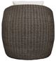 Uttermost® Tropic Mocha/Oyster White Fabric Wicker Outdoor Lounge Chair-5
