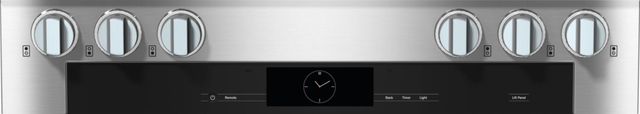 Miele 36" Natural Gas Clean Touch Steel Pro Style Dual Fuel Range-1