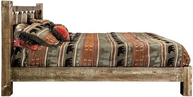 Montana Woodworks® Homestead Stain & Clear Lacquer Lacquer Full Platform Bed-3
