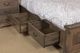 Mavin Customizable Longmeadow King Panel Bed Low Footboard with Side Drawer-2