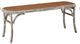 Forty West Evelyn White Wash Bench-0