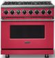 Viking® 7 Series 36" Valentine Pro Style Dual Fuel Range-0