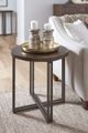 aspenhome® Zander Umber Round End Table-2