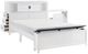 Homelegance® Sloane White Full Bookcase Platform Bed-3