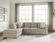 Signature Design by Ashley® Bridgepoint 2-Piece Stone Left-Arm Facing Sectional and Chaise-1