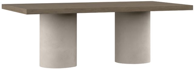 Bernhardt Casa Paros Playa Dining Table with White oak Base-0