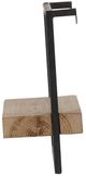 A & B Home 2-Piece Black/Brown Wall Shelf Set-3
