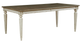 American Drew® Southbury Beige Parchment Dining Table with Off-White Base-0