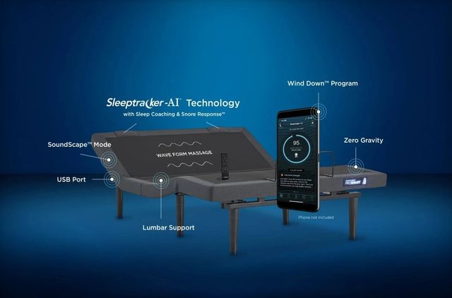 Tempur-Pedic® TEMPUR-Ergo® ProSmart™ Base Twin XL Adjustable Base-1