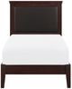 Mazin Furniture Seabright Cherry Twin Bed-0