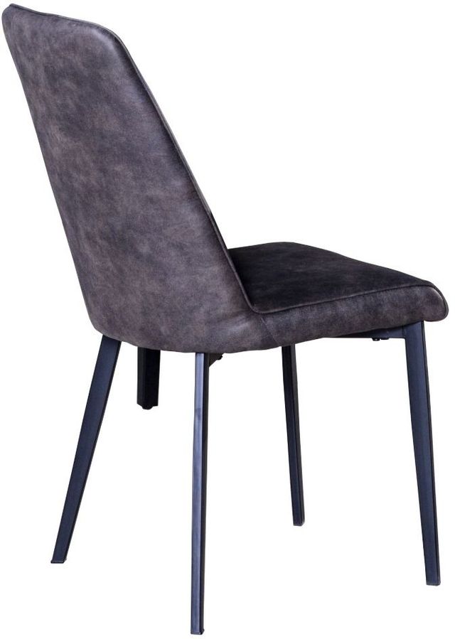Mazin Furniture Arabica Black/Gray Side Chair-1