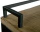 Nest Home Collections Flynn Antique Natural Counter Table with Black Base-4