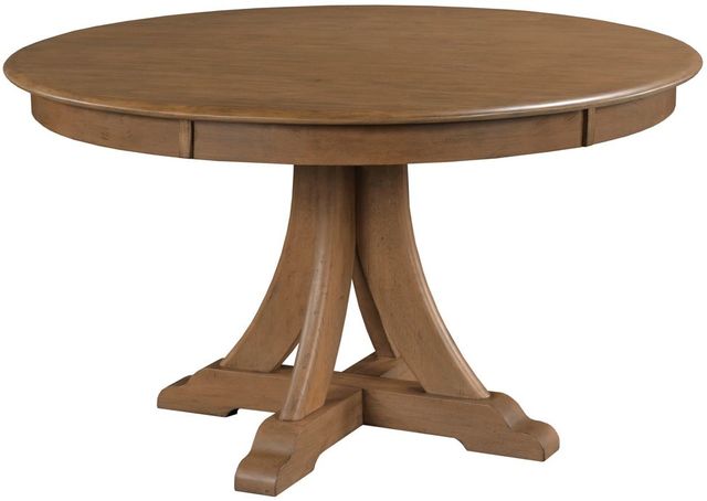 Kincaid® Kafe Latte 54" Round Quad Dining Table-0