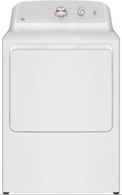 GE® 7.2 Cu. Ft. White Gas Dryer-0
