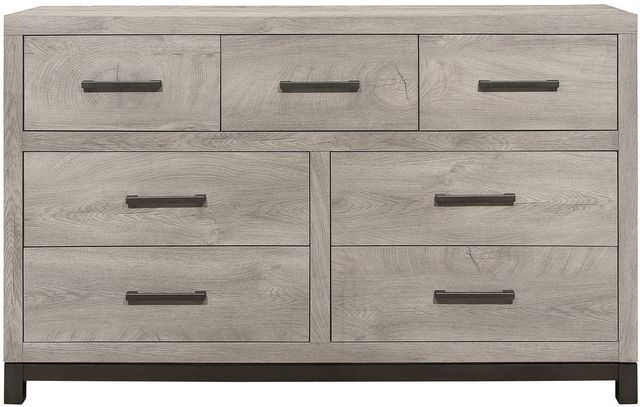 Mazin Furniture Zephyr Gray/Light Gray Dresser-1