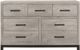 Mazin Furniture Zephyr Gray/Light Gray Dresser-1