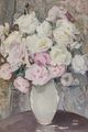 Stylecraft Pink & White Roses Wall Art-2