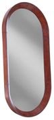 Furniture Classics Homer Dark Brown Oval Mirror-1