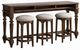 Liberty Furniture Arden Road 4-Piece Cream/Satin Cherry Living Room Set-0