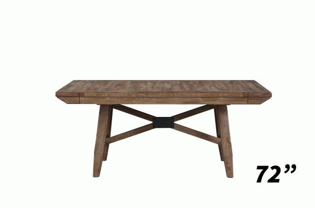 Steve Silver Co. Riverdale Driftwood 96" Dining Table-4