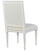 Century® Barrington Silver/White Side Chair-2
