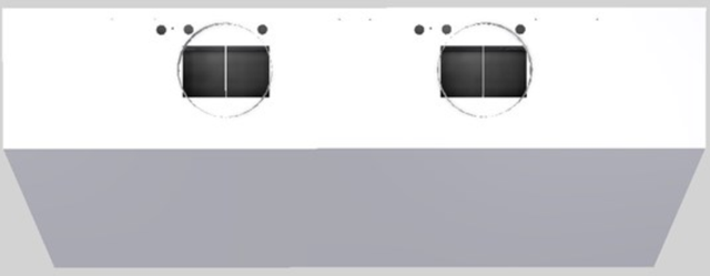 Vent-A-Hood® 60" White Wall Mounted Range Hood-2