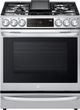 LG 30" PrintProof™ Stainless Steel Slide-In Gas Range-0