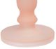 A & B Home 2-Piece Frosted Pink Pedestal Glass Candle Holder Set-4