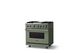 Viking® 5 Series 36" Eucalyptus Pro Style Dual Fuel (NG) Range with Polished Chrome Trim-2