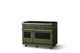 Viking® 5 Series 48" Martini Pro Style Dual Fuel (LP) Range with Brushed Brass Trim-2