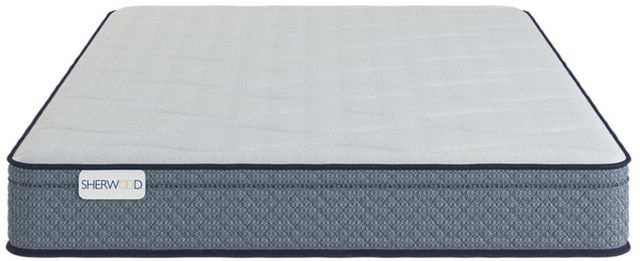 Sherwood® Bedding Villa XXV Firm FxET 8.75" Wrapped Coil Firm Euro Top Twin Mattress-3