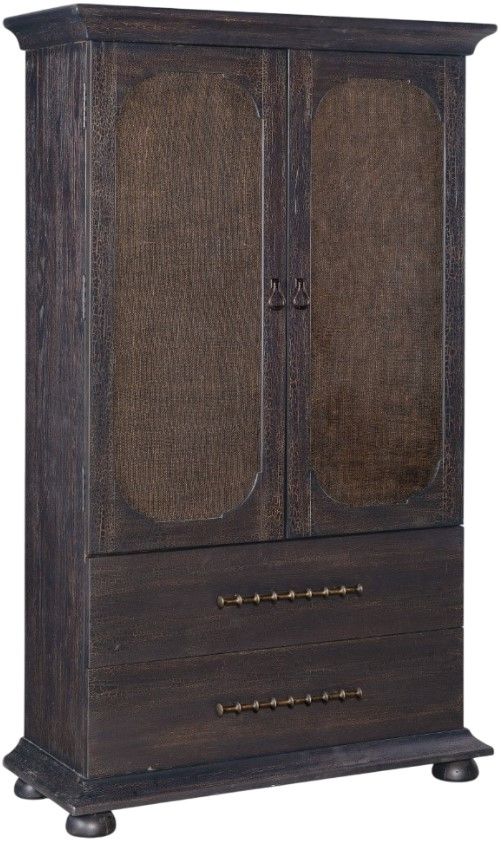 Hooker® Furniture Big Sky Charred Timber Small Wardrobe