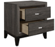 Homelegance® Davi Gray Nightstand-3