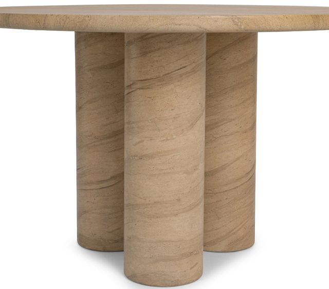 Classic Home Niva Beige Concrete Outdoor Dining Table-4