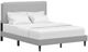 HH2 Home Emslie Light Gray Queen Upholstered Panel Bed-4