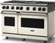 Viking® 7 Series 48" Pure White Pro Style Gas Range with Griddle-3