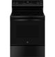 GE® 400 Series 30" Black Freestanding Electric Range-0
