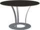 Amisco Customizable Dalia XL Starstone Round Table with Metal Turnip Base-0