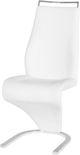 Mazin Furniture Manhattan White Side Dining Chair-2