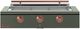 Caliber™ Rockwell Social 3-Burner Olive Built-In Natural Gas Grill with Copper Hardware-0