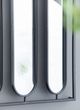 A & B Home Black Square Frame Mirror-4