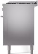 Ilve® Professional Plus II 60" Stainless Steel Pro Style Dual Fuel Range-4