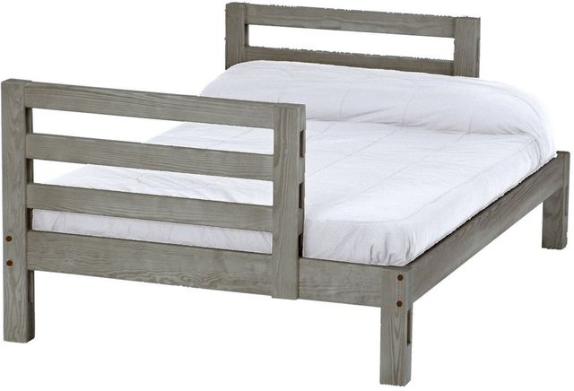 Crate Designs™ Furniture Storm Full XL Ladder End Lower Cutaway Youth Bunk Bed-0