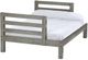 Crate Designs™ Furniture Storm Full XL Ladder End Lower Cutaway Youth Bunk Bed-0