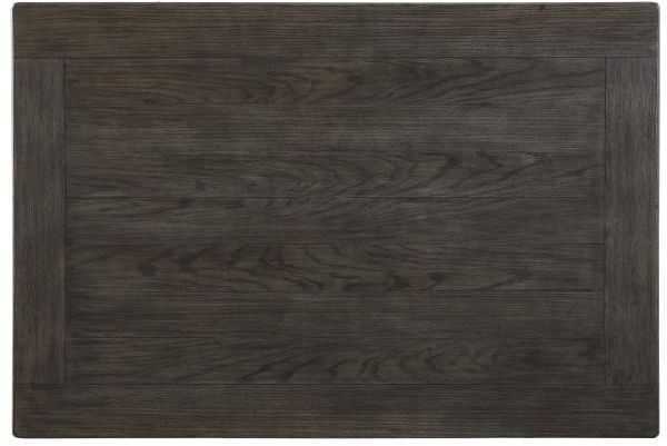 Homelegance® Granby Antique White Dining Table with Rosy Brown Top -2