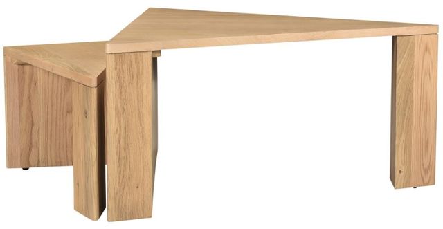 Moe's Home Collection Aton 2-Piece Natural Nesting Coffee Table Set-1